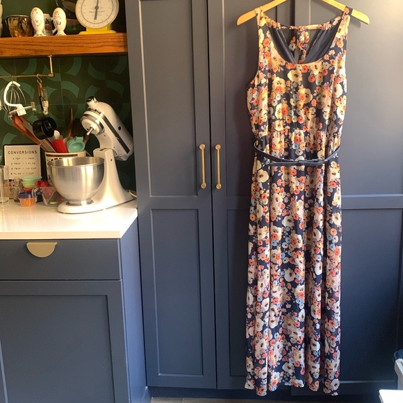 kohls floral maxi dress